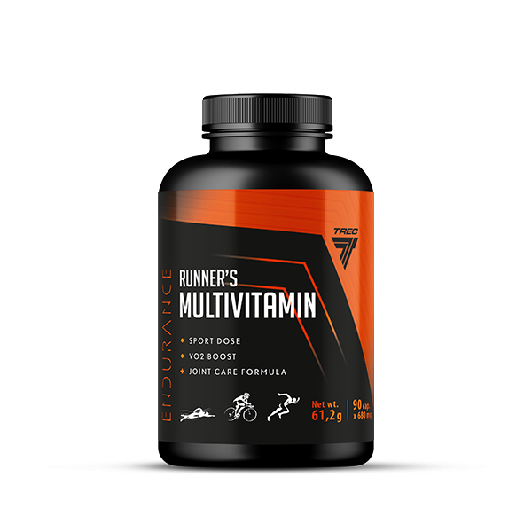 Zdjęcia - Witaminy i składniki mineralne Trec Nutrition Trec Endurance Runner'S Multivitamin 90Kaps. 