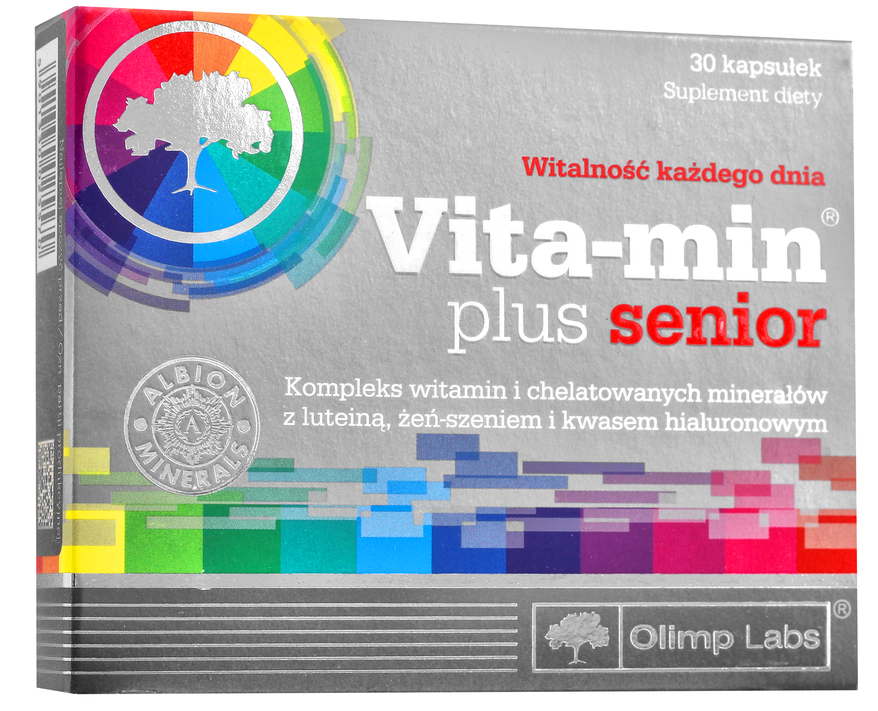 Фото - Вітаміни й мінерали Olimp Vita-Min Plus Senior 30Kaps. 