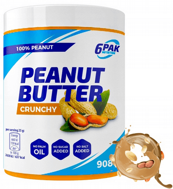 6pak peanut butter - masło orzechowe