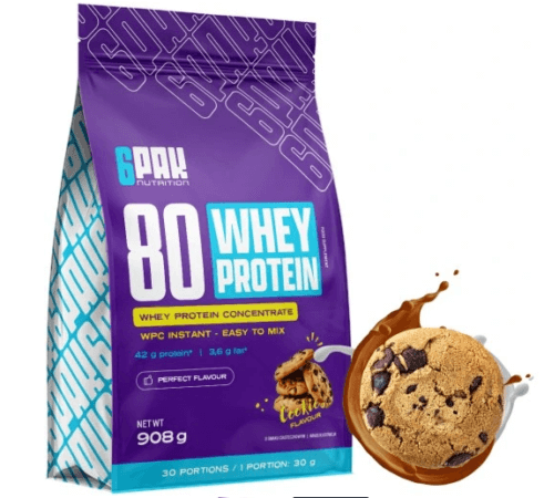 6pak 80 whey protein