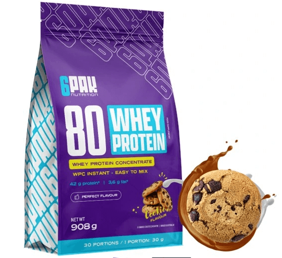 6pak 80 whey protein