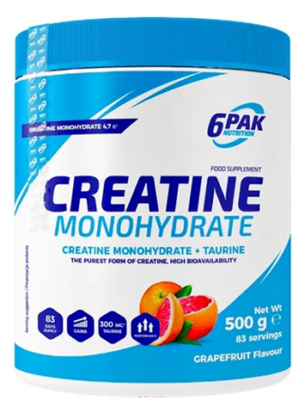 6pak creatine monohydrate