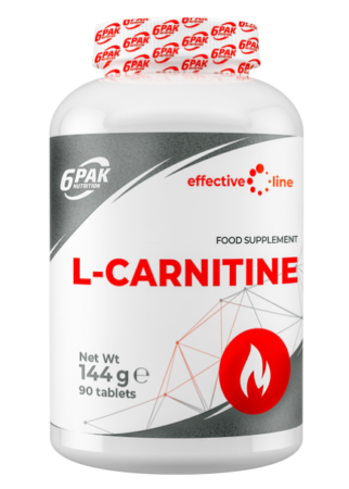 6pak l-carnitine w tabletkach