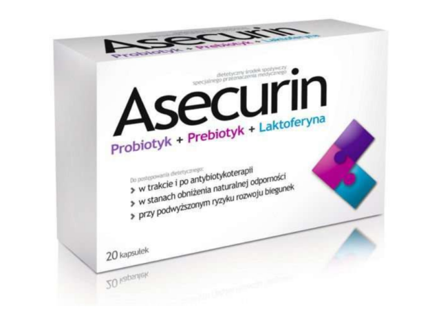 asecurin - probiotyk i prebiotyk