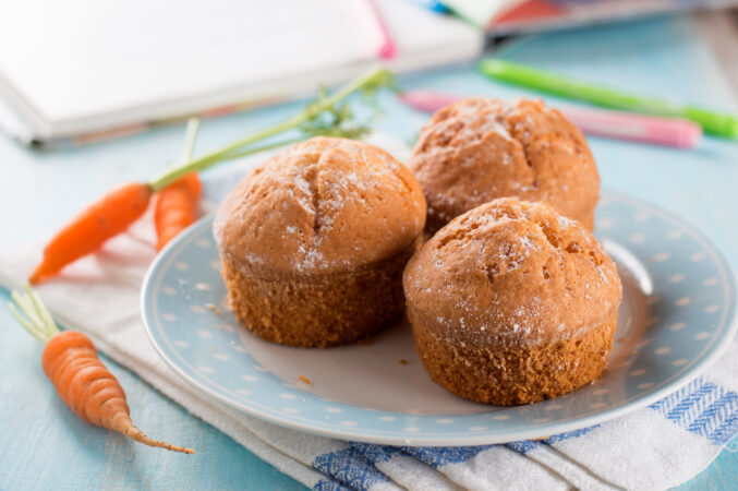 muffinki marchewkowe