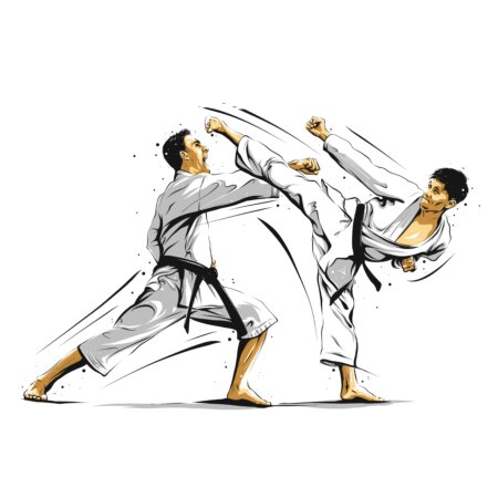 pasy w karate