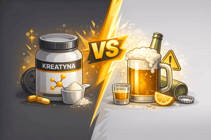 kreatyna a alkohol – czy można łączyć kreatynę z alkoholem