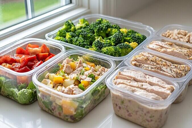 meal prep posiłki na cały tydzień