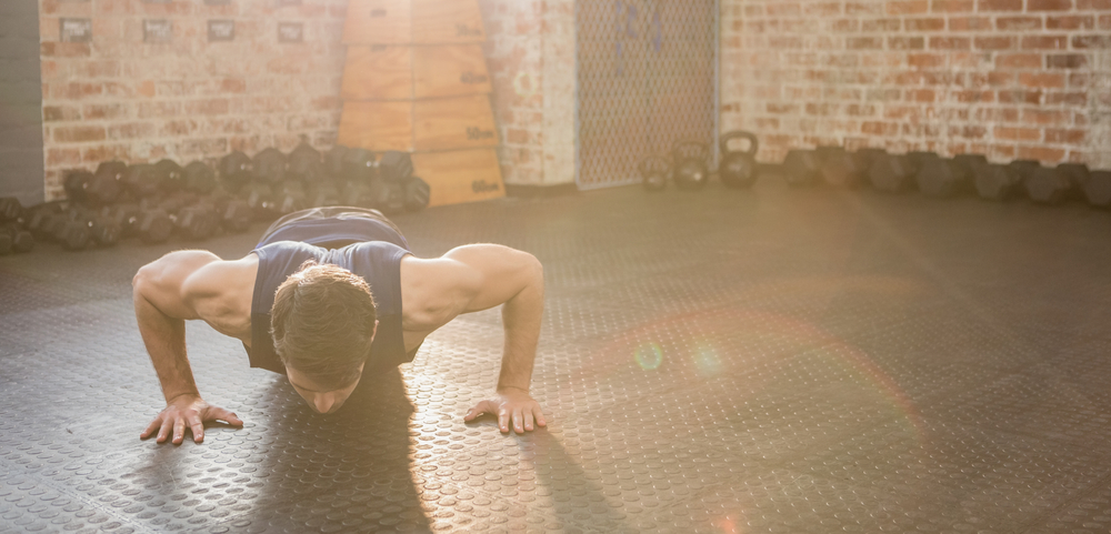 pompki push up ćwiczenia crossfit