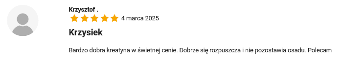 Monohydrat kreatyny - ranking najlepszych kreatyn 2025