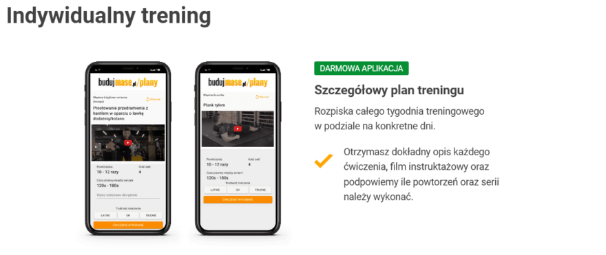 plan treningowy budujmase.pl