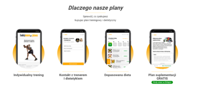 plany treningowe i plany dietetyczne