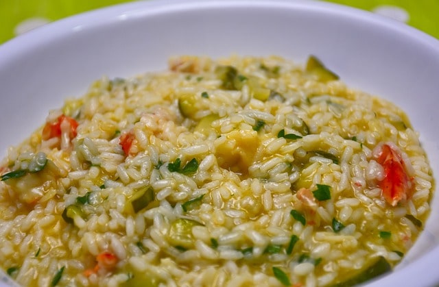 dyniowe risotto z grzybami