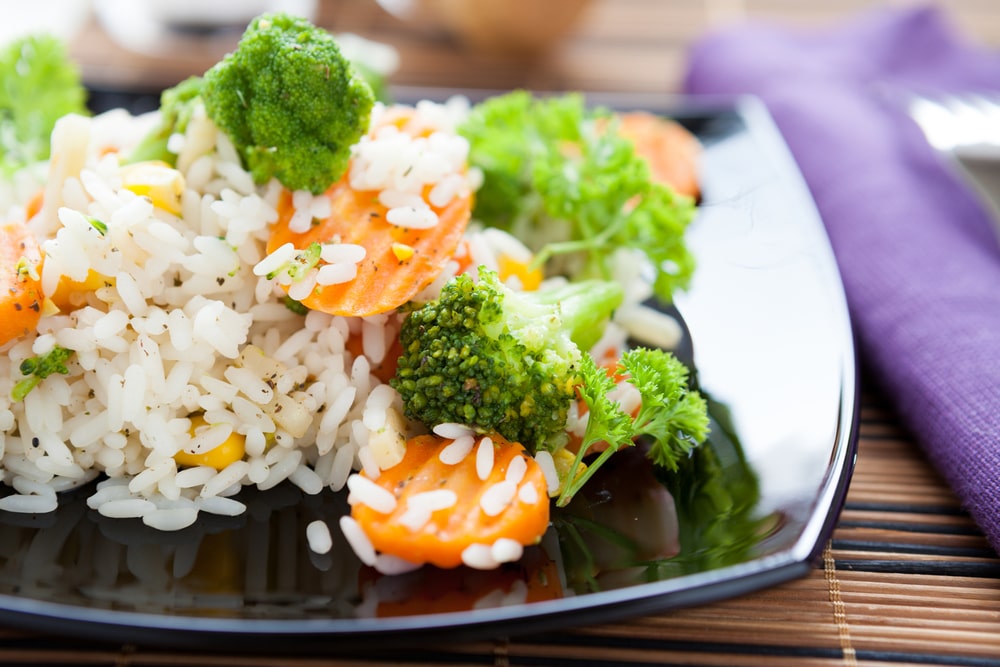 przepis na ryż z brokułami