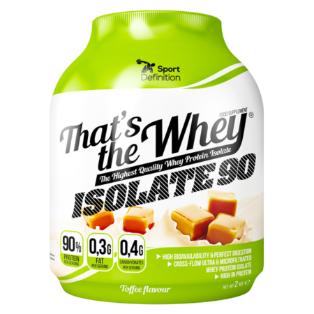 sport definition that's whey isolate