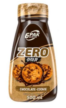 6pak syrop ciastko czekolada zero kalorii