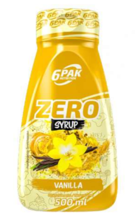 6pak syrop waniliowy zero cukru