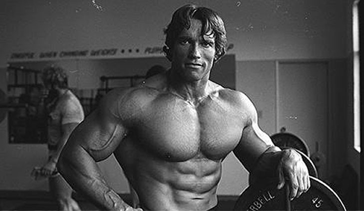Trening klatki i pleców według Arnolda
