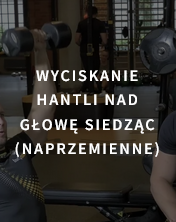 wyciskanie hantli nad głowę