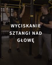 wyciskanie sztangi nad głowę