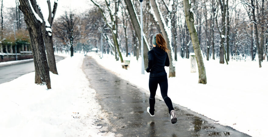 bieganie zimą